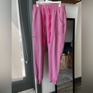 Figs Uman Relaxed Jogger Pink Chalk SP